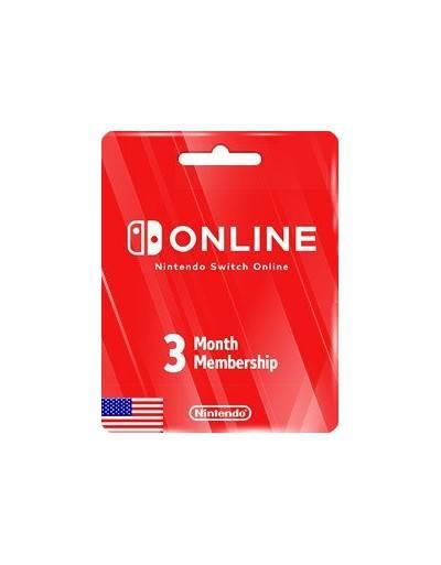 اشتراک 3 ماهه Nintendo Switch Online آمریکا